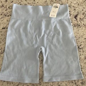 Light blue Biker shorts